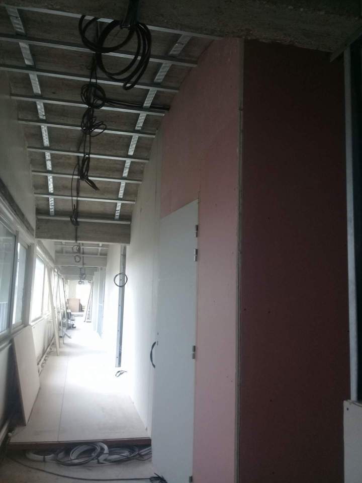 Aménagement de couloir intérieur en Île de France