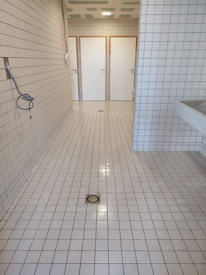 Carrelage de sanitaires collectifsen Île de France