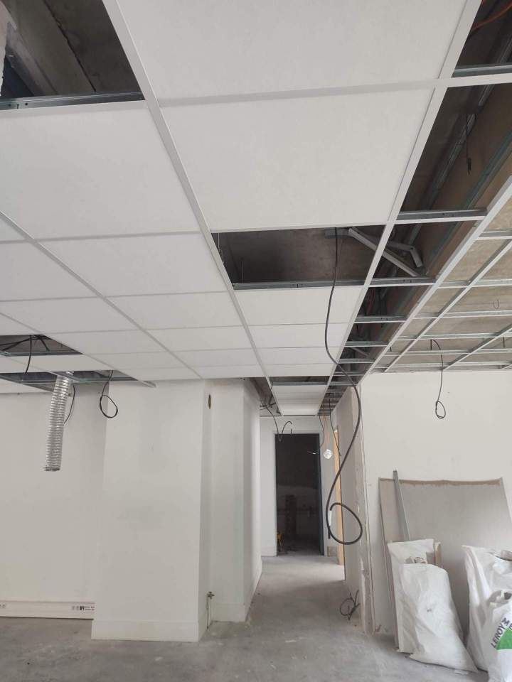 Pose de faux plafond en Île de France